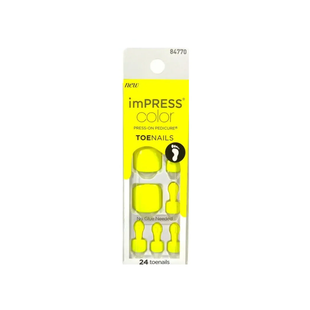 Kiss Impress Color Toe Nails 500X Got It 84770 – Beauty Outlet