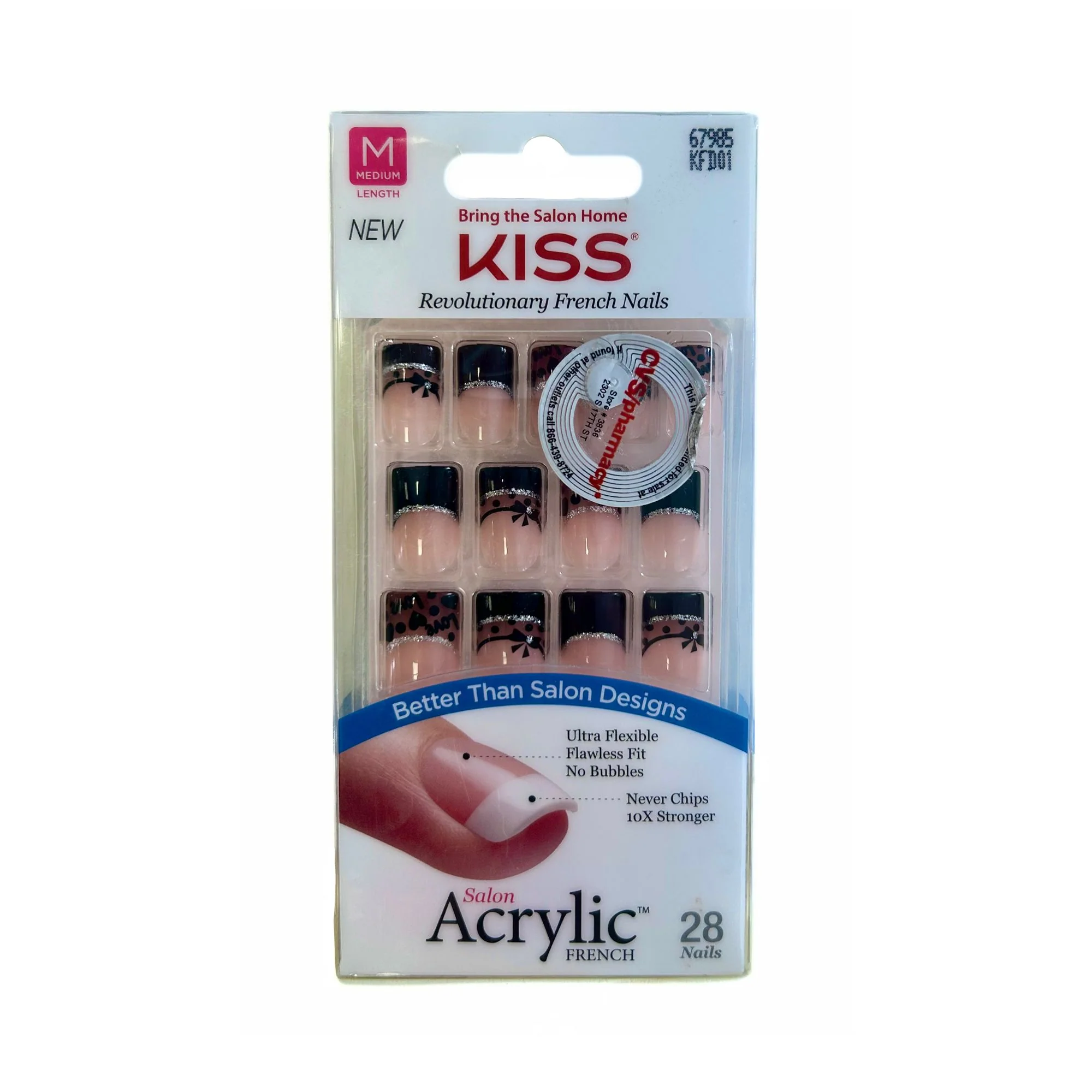 Kiss Acrylic French Nails 67985 Brown Tip – Beauty Outlet