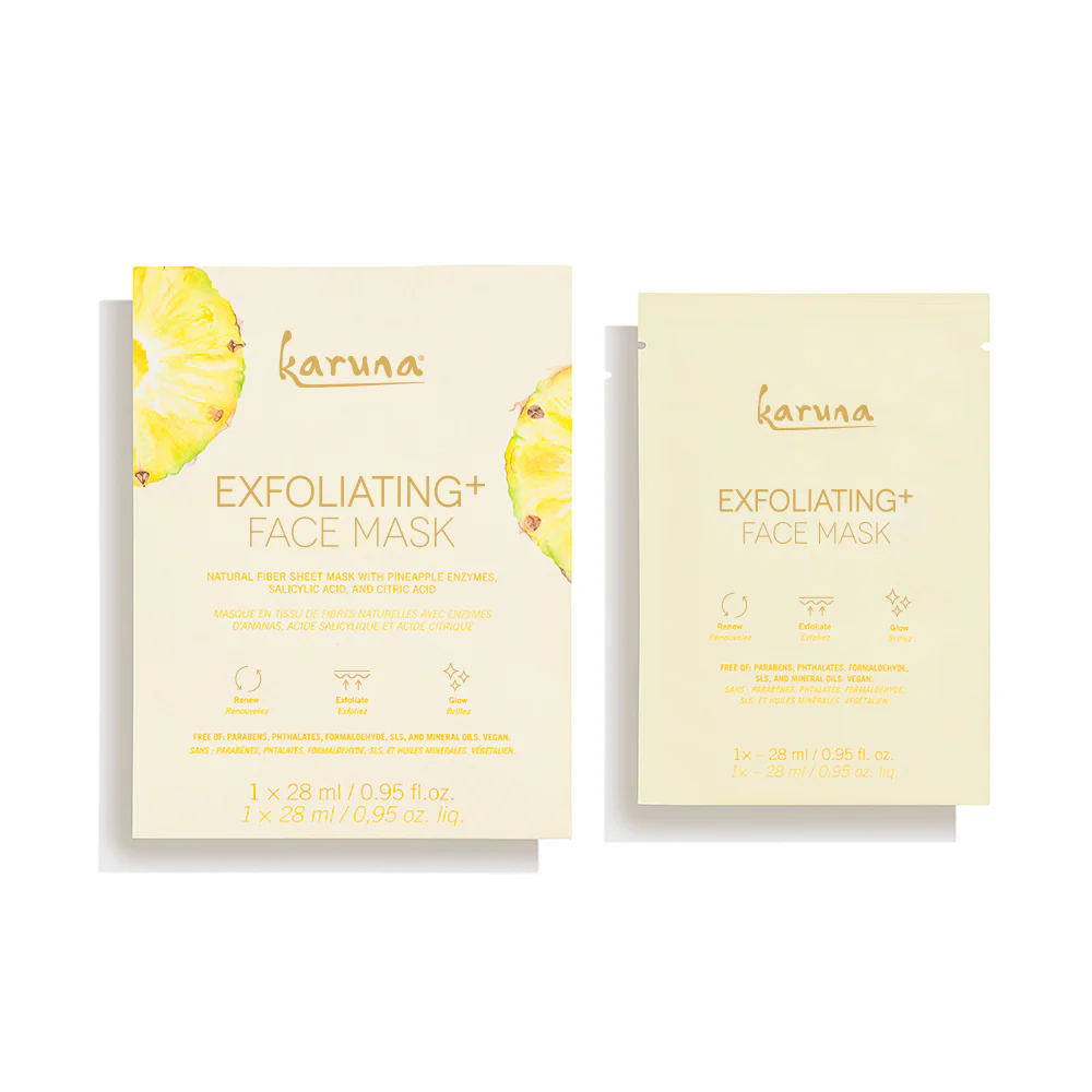 Karuna Exfoliating+ Face Mask, 1 ct