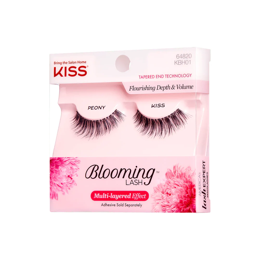 Kiss Blooming Lash False Eyelashes Peony – Beauty Outlet