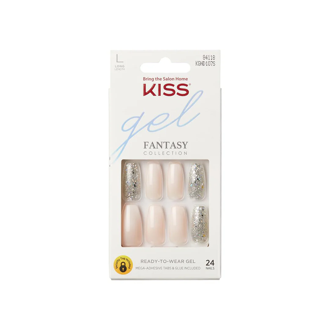 Kiss Gel Fantasy 24 Long False Nails 84118 – Beauty Outlet