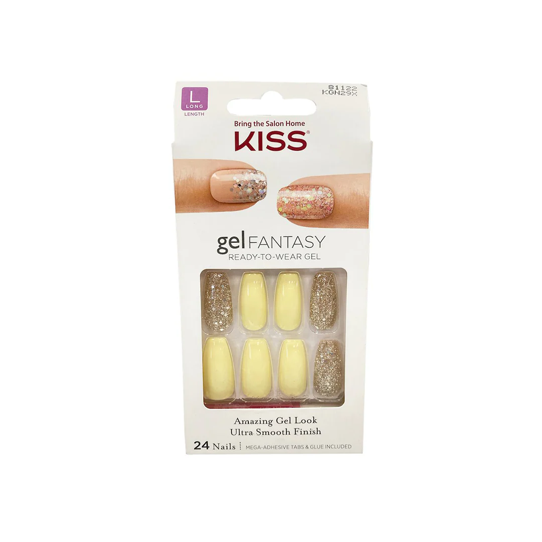 Kiss Gel Fantasy 24 Long Length Nails 81122 – Beauty Outlet