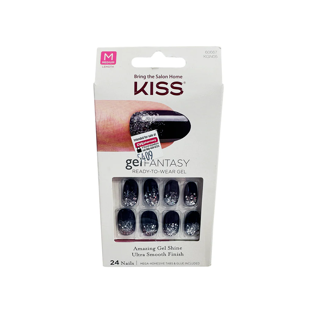 Kiss Gel Fantasy 24 Medium Nails 60667 – Beauty Outlet