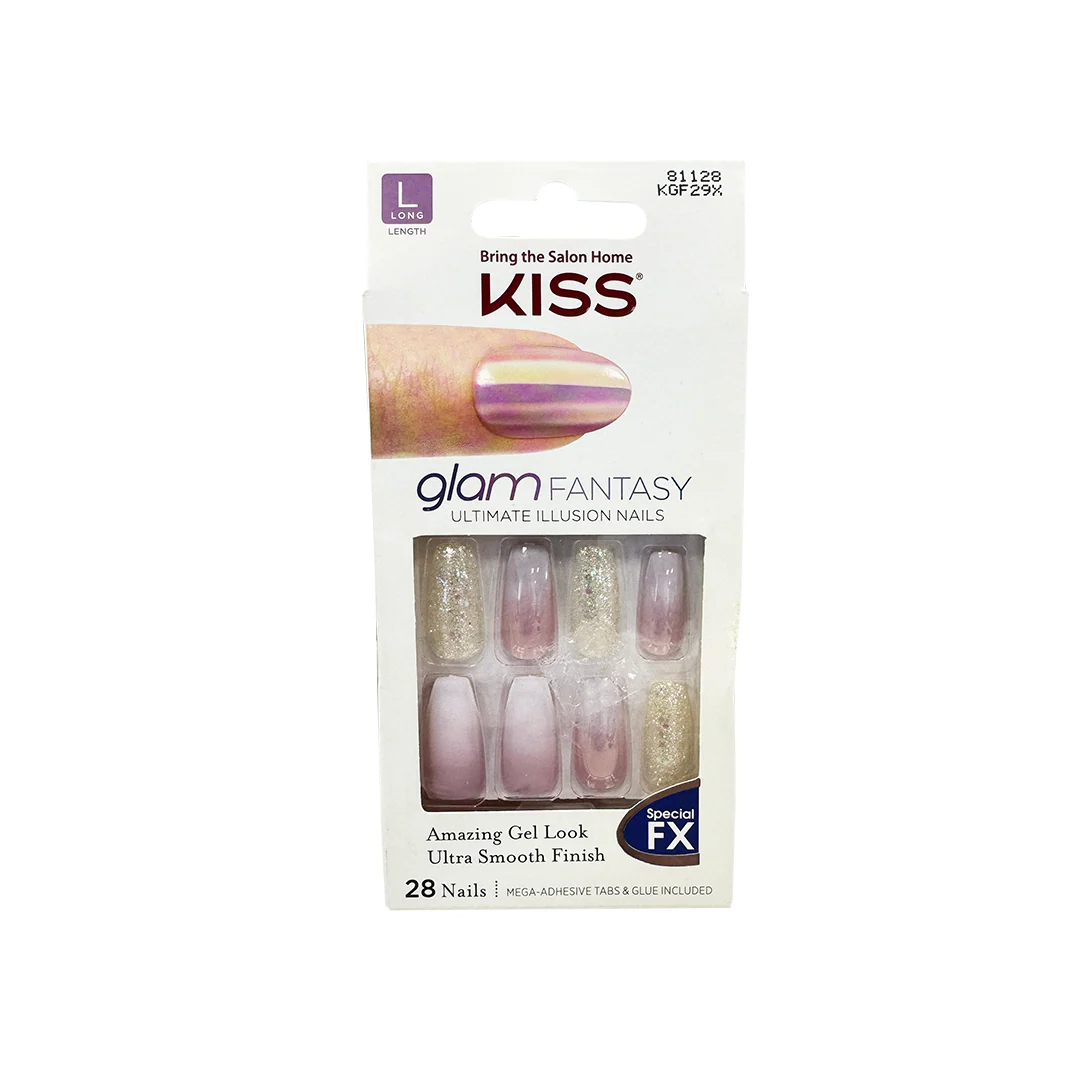 Kiss Glam Fantasy 30 Long Nails 81128 – Beauty Outlet