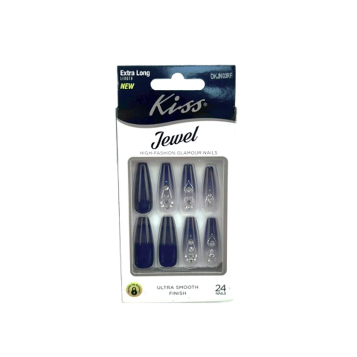 Kiss Jewel Fantasy 24 Extra Long Nails – Beauty Outlet
