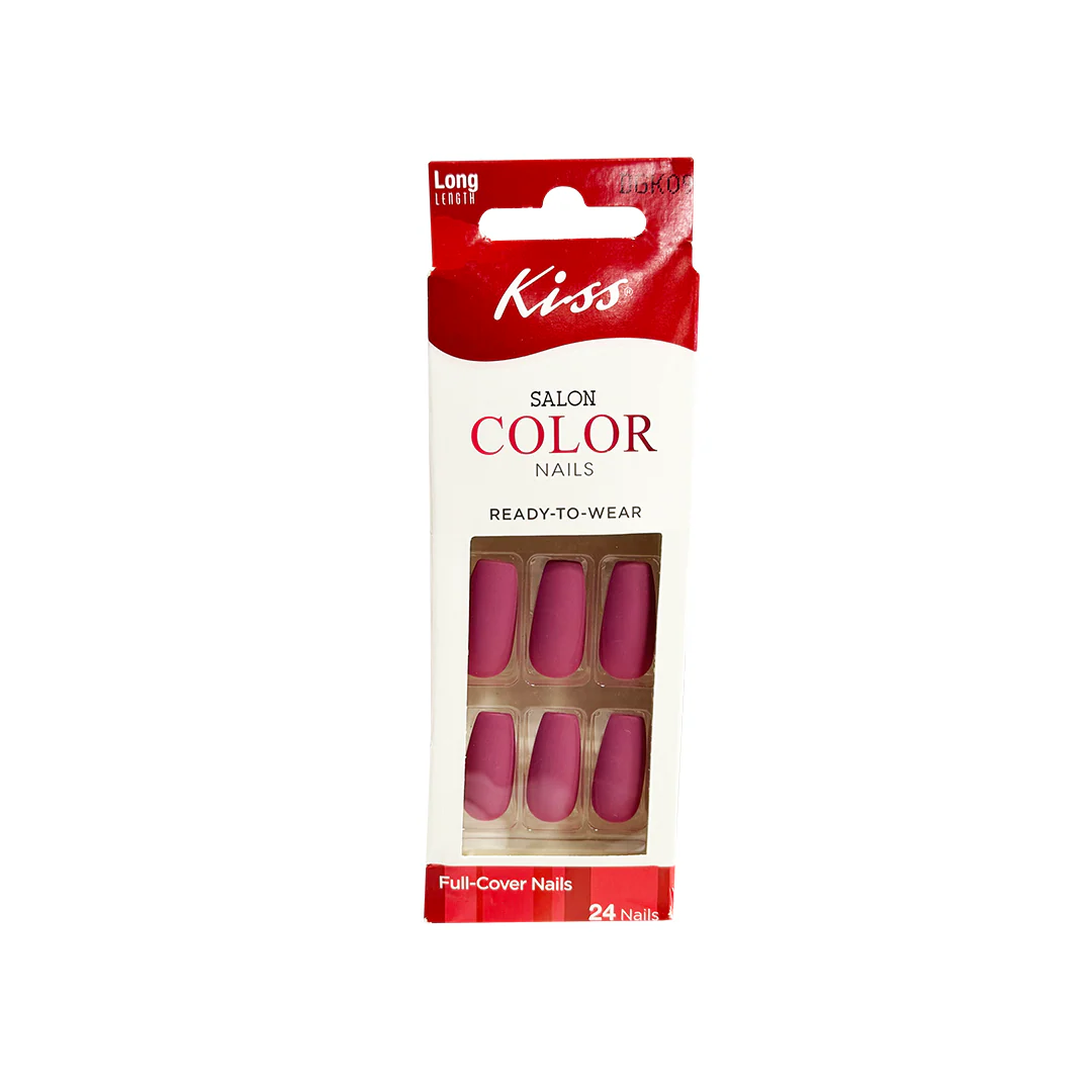 Kiss Salon Color 24 Long Nails Good Girl DGK09 – Beauty Outlet