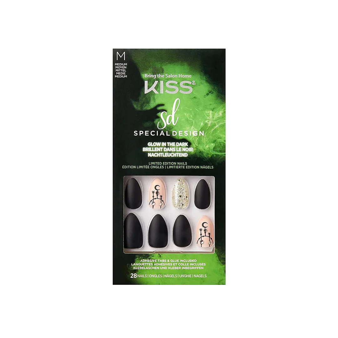 Kiss Special Design Glow In The Dark Medium Nails 85828 – Beauty Outlet