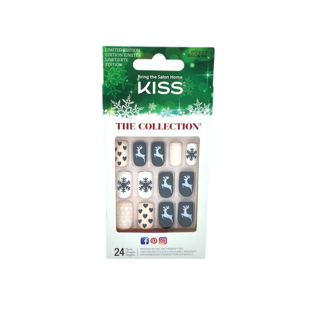 Kiss The Christmas Collection False Nails 80337 SSC69X – Beauty Outlet