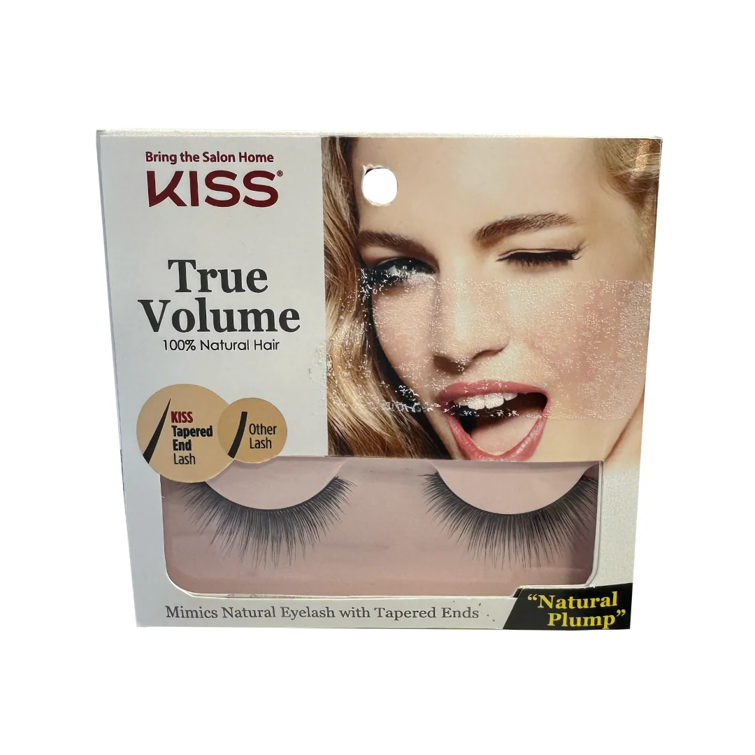 Kiss True Volume Natural Plump False Eyelashes – Beauty Outlet