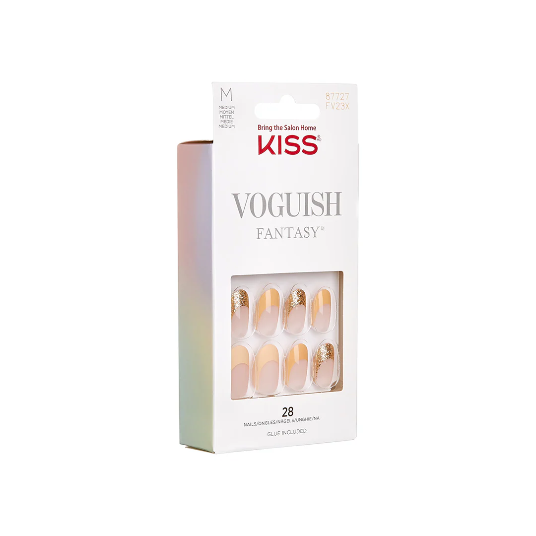 Kiss Voguish Fantasy 28 Medium Nails 87727 FV23X – Beauty Outlet