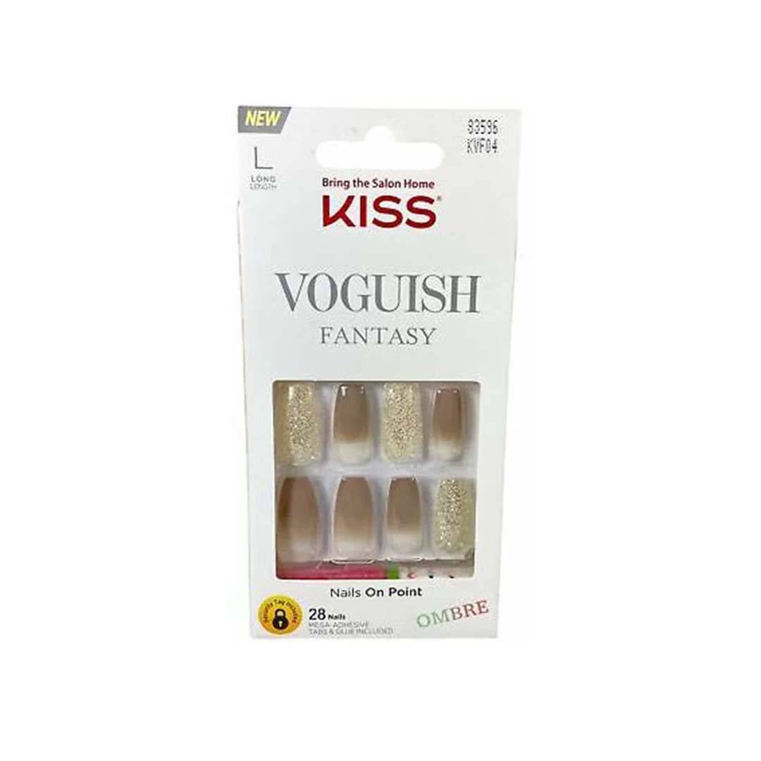 Kiss Voguish Fantasy 28 Long Nails 83596 – Beauty Outlet