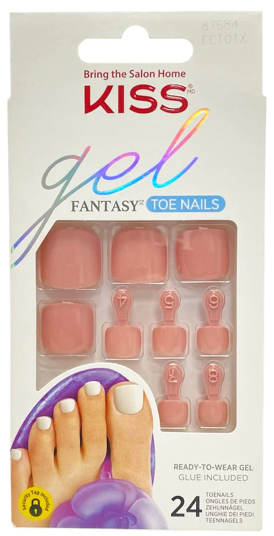 Kiss Gel Fantasy Toe Nails 87584 – Beauty Outlet