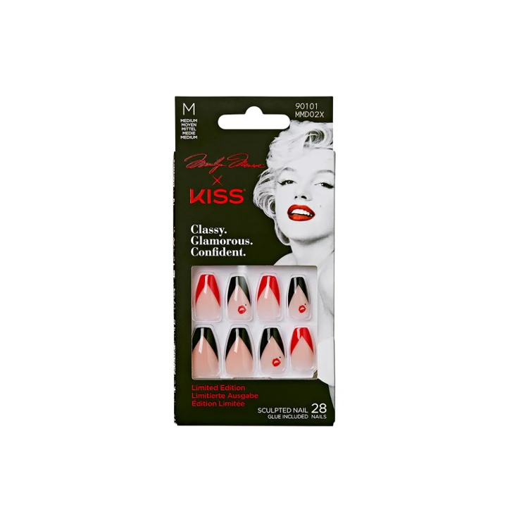 Kiss x Marilyn Monroe Classy Nails 90101 – Beauty Outlet