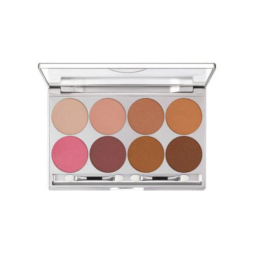 Kryolan Professional Make-Up Glamour Glow 8 Color Palette Bridal