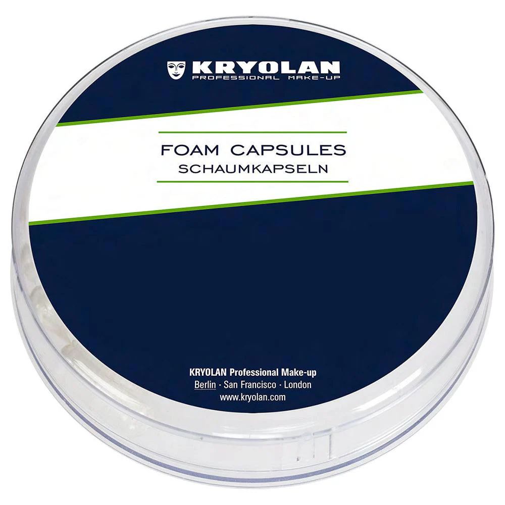 Kryolan Professional Make-Up Foam Capsules (04047)