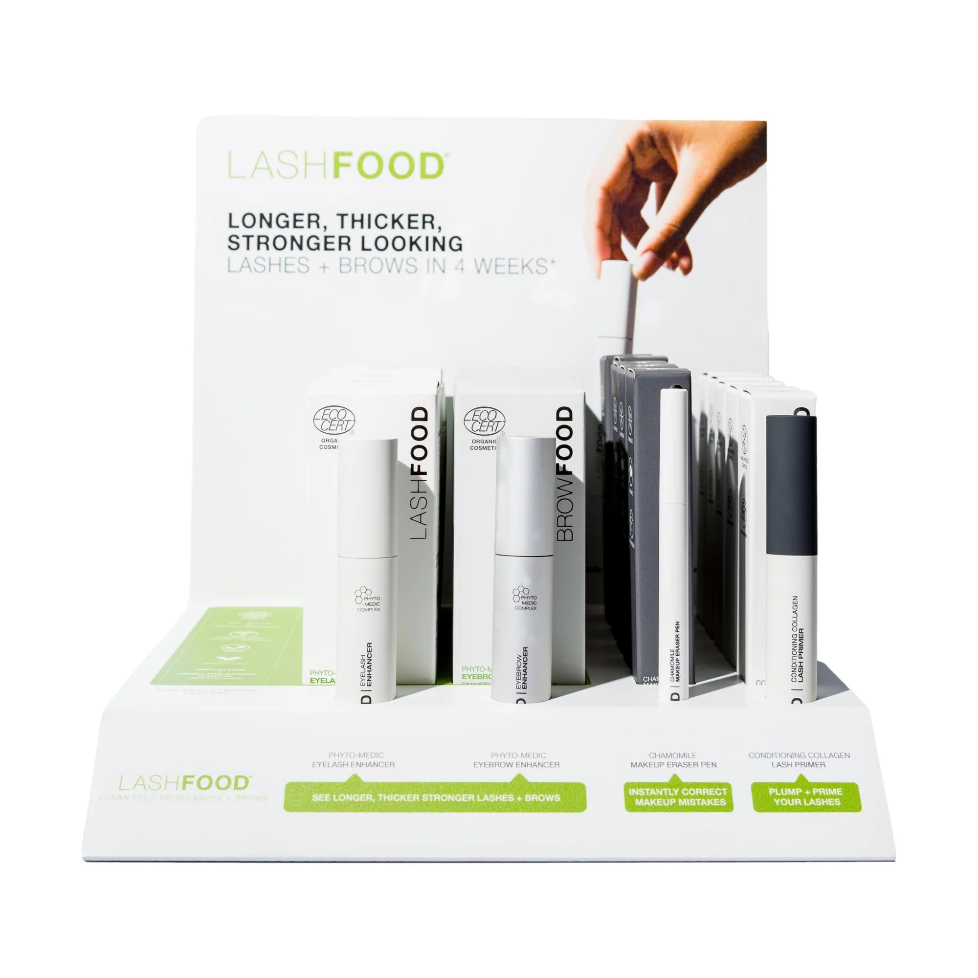LASHFOOD LASH+BROW Essentials Display Kit