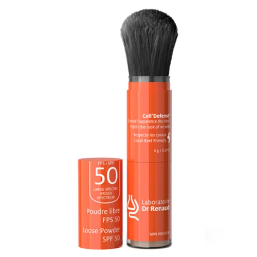 Dr Renaud Loose Powder SPF 50 Broad Spectrum - Dark 5.4 g / 0.19 oz 