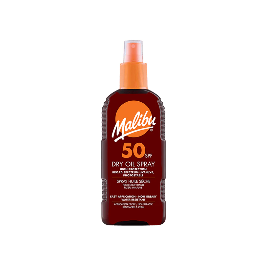 Malibu SPF 50 Dry Oil Sray 200ML – Beauty Outlet