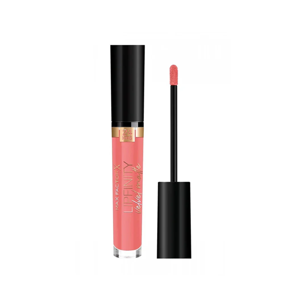 Max Factor Lipfinity Velvet Matte Lipstick 030 Cool Coral – Beauty Outlet