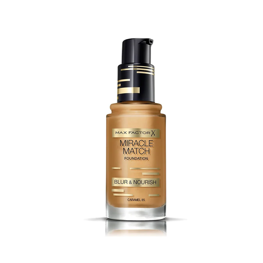 Max Factor Miracle Match Foundation Blur & Nourish 85 Caramel – Beauty Outlet