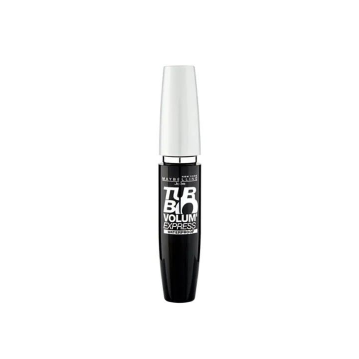 Maybelline Volum Express The Turbo Waterproof Mascara Turbo Black – Beauty Outlet