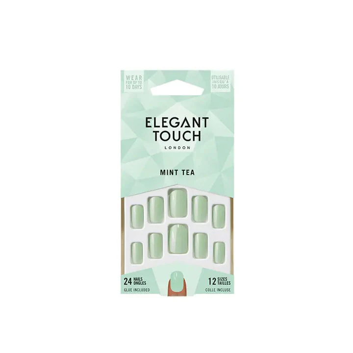 Elegant Touch False Nails Mint Tea – Beauty Outlet