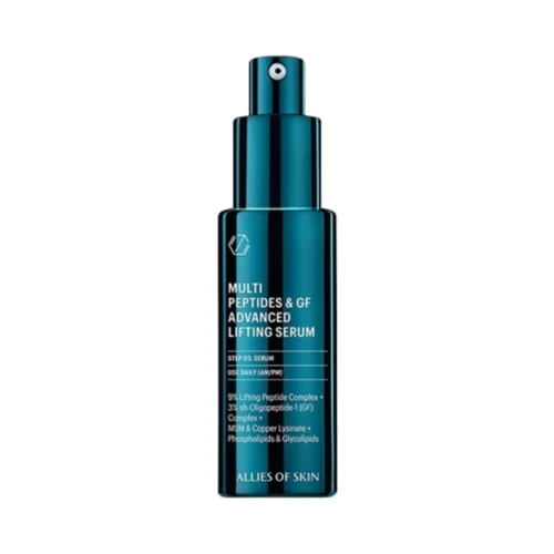 Allies of Skin Multi Peptides and Growth Factor Advanced Lifting Serum 50 ml / 1.69 fl oz 