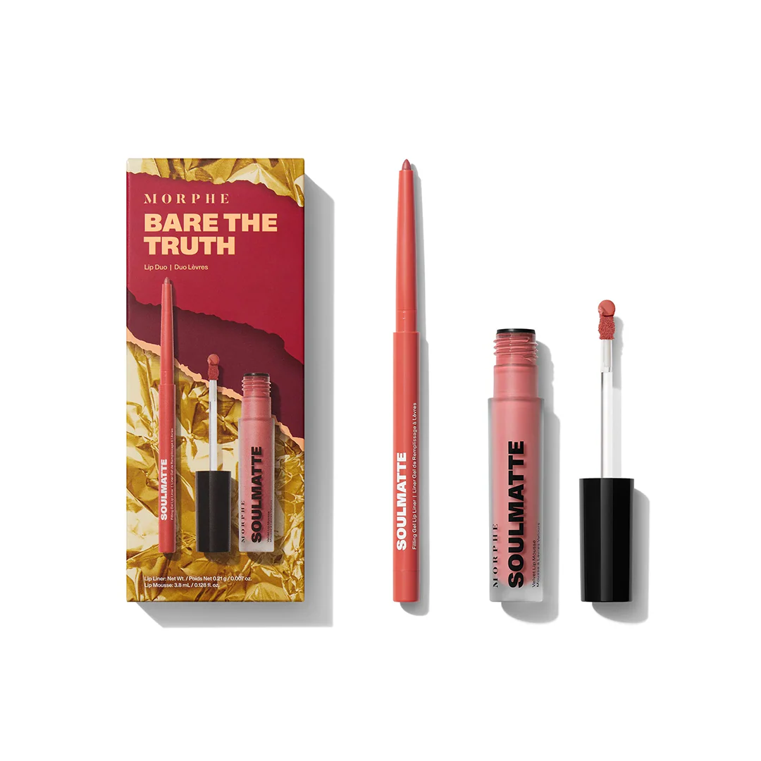 Morphe Lip Duo Bare The Truth – Beauty Outlet