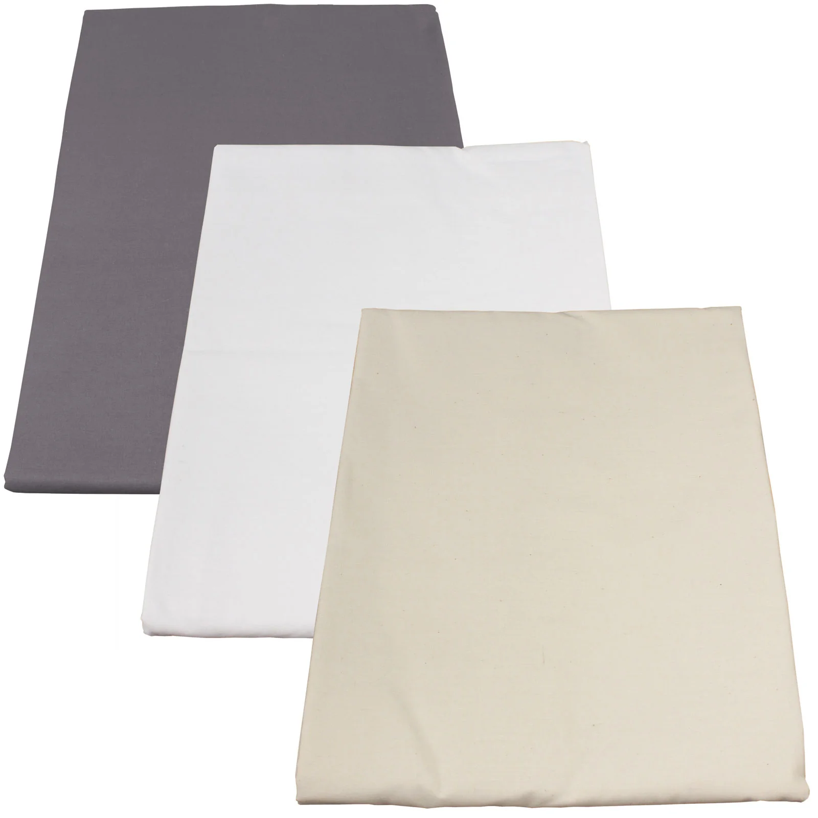 Poly Cotton Sheets, Flat or Fitted