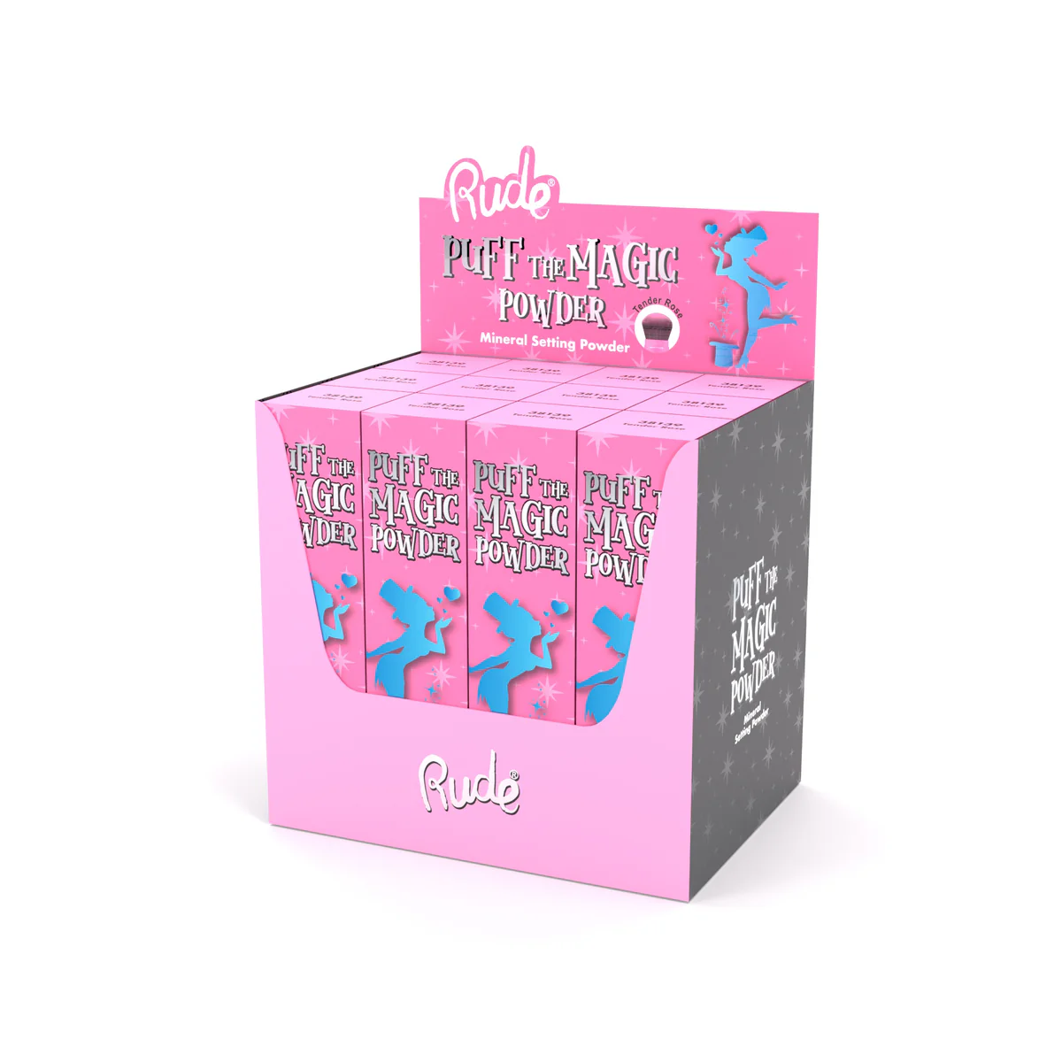 RUDE Puff the Magic Powder Paper Box Set, 12pcs