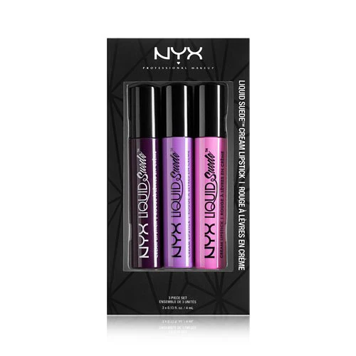 NYX Liquid Suede Cream Set Lipstick Subversive Socialite19 Sway06 Resp – Beauty Outlet