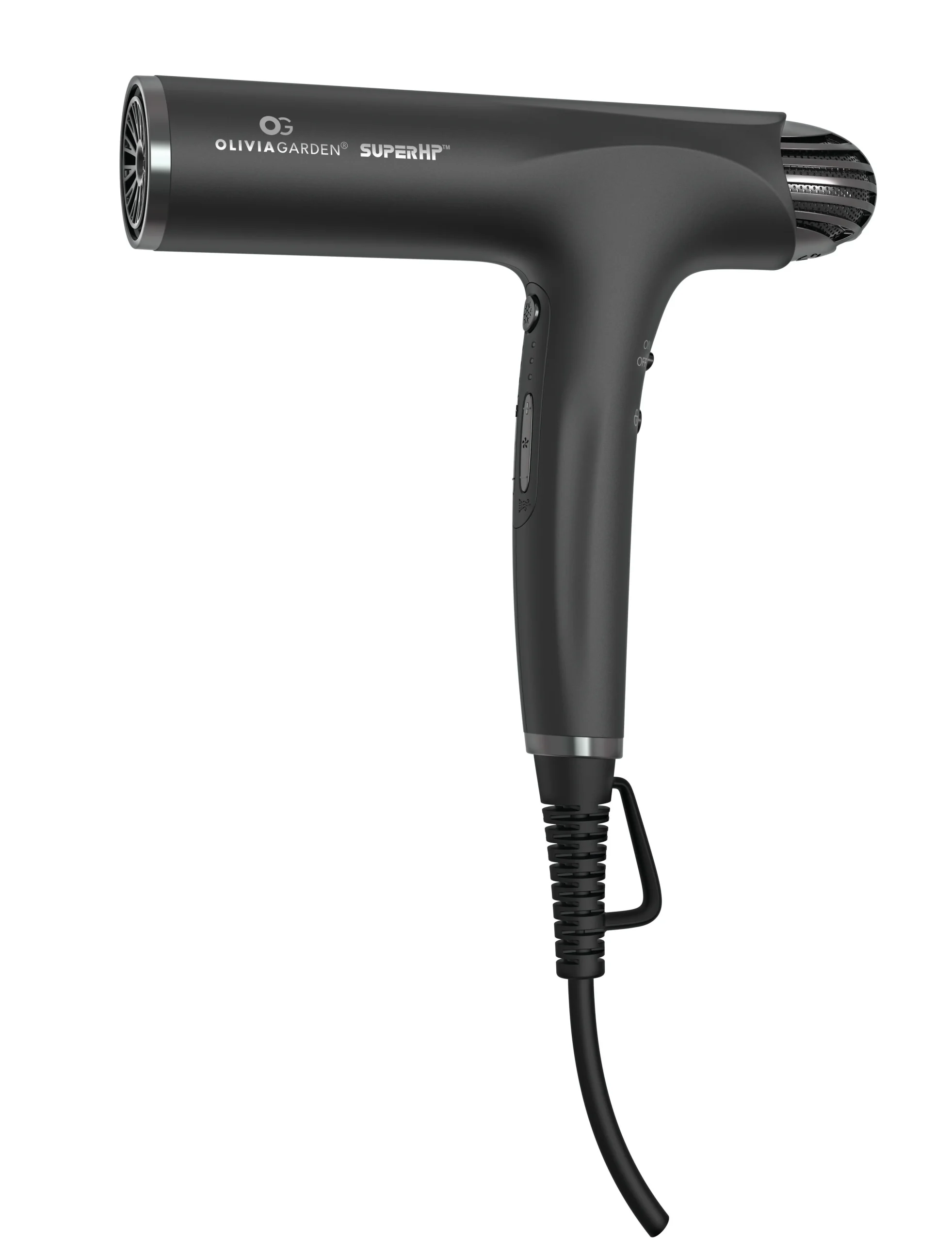 Olivia Garden Super HP Hair Dryer, Black