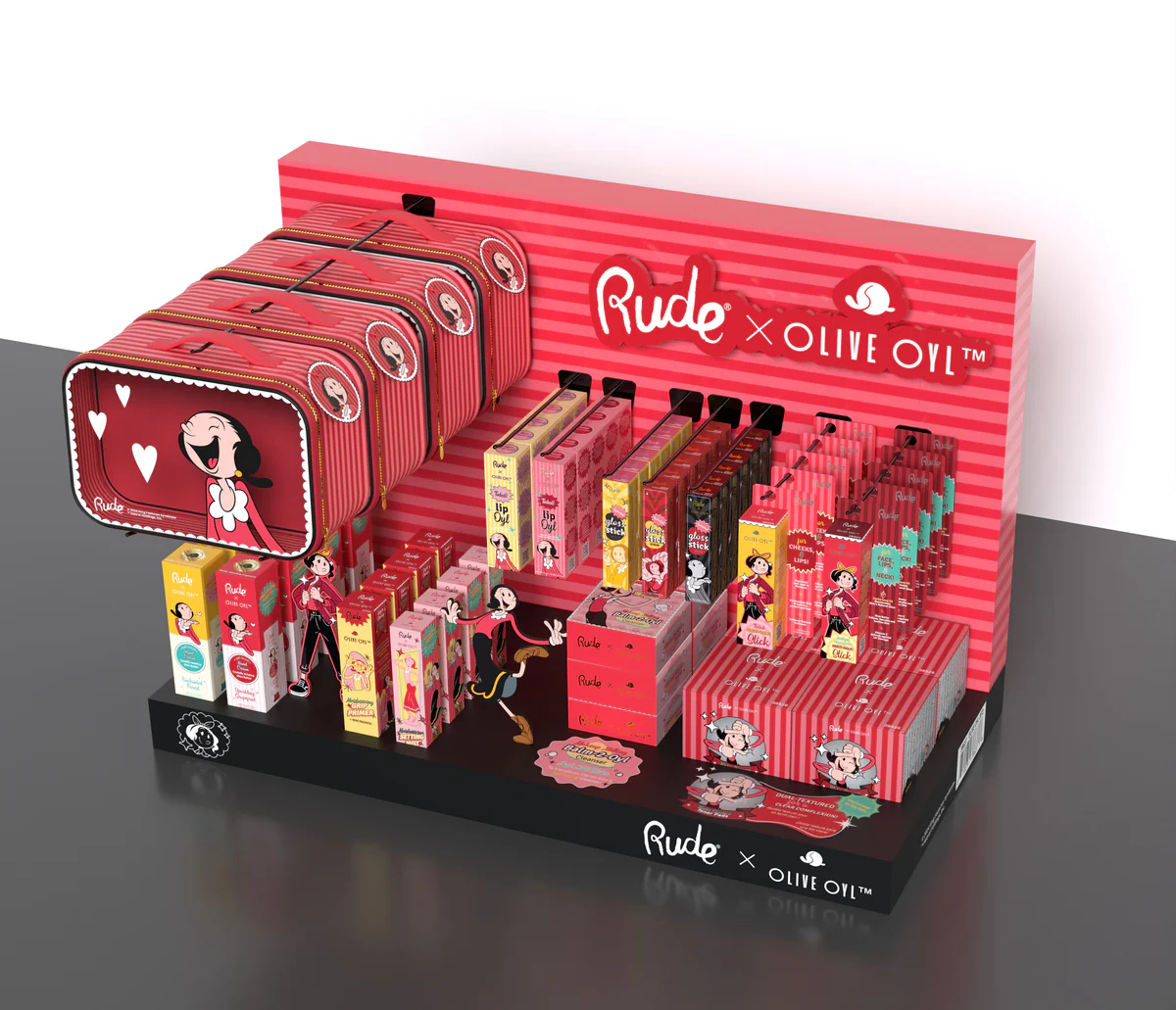 RUDE Olive Oyl Display Set B