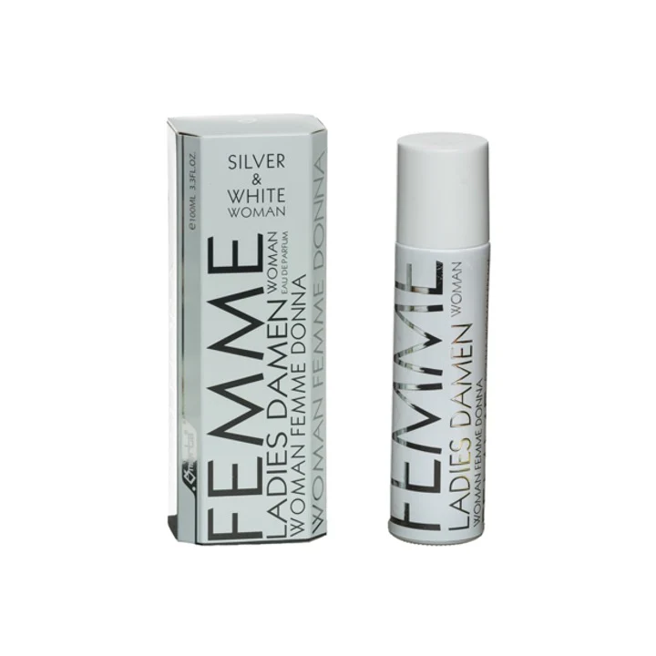 Omerta EDP 100ml Silver & White Woman OM038 – Beauty Outlet