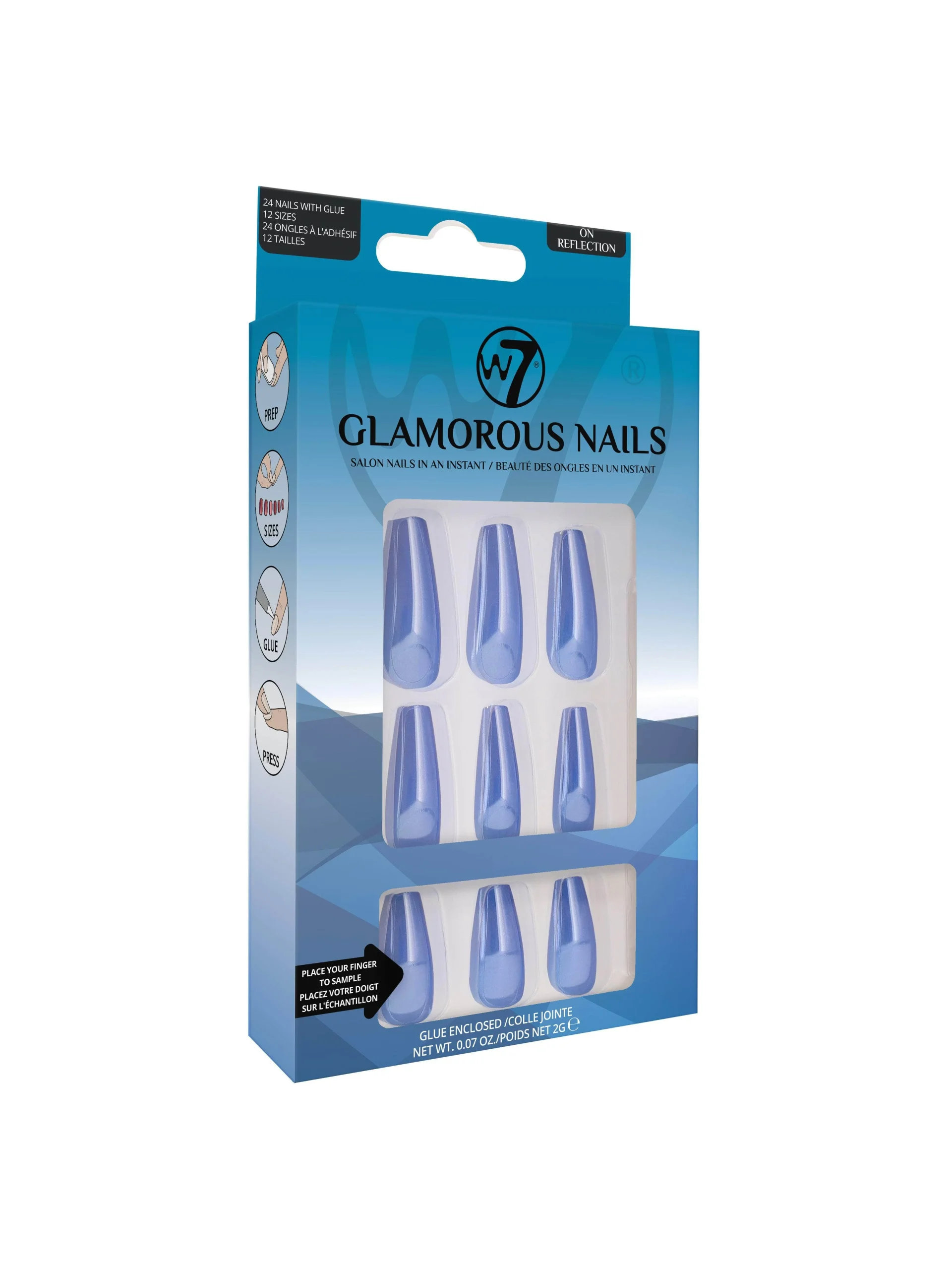 W7 Glamorous Nails On Reflection – Beauty Outlet