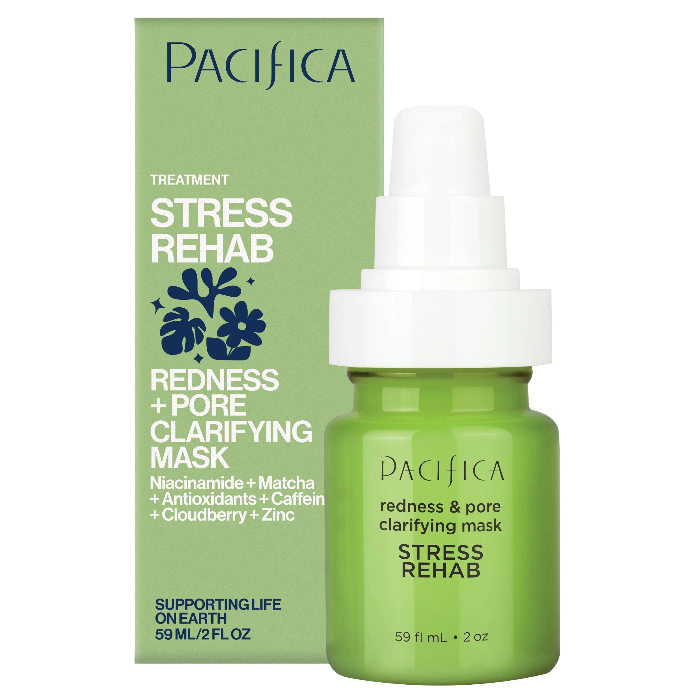 Stress Rehab Redness & Pore Clarifying Mask