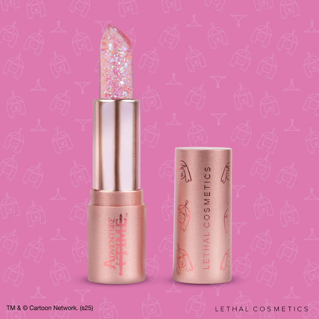Lethal Cosmetics The Adventure Time Collection Princess Bubblegum Lip Balm