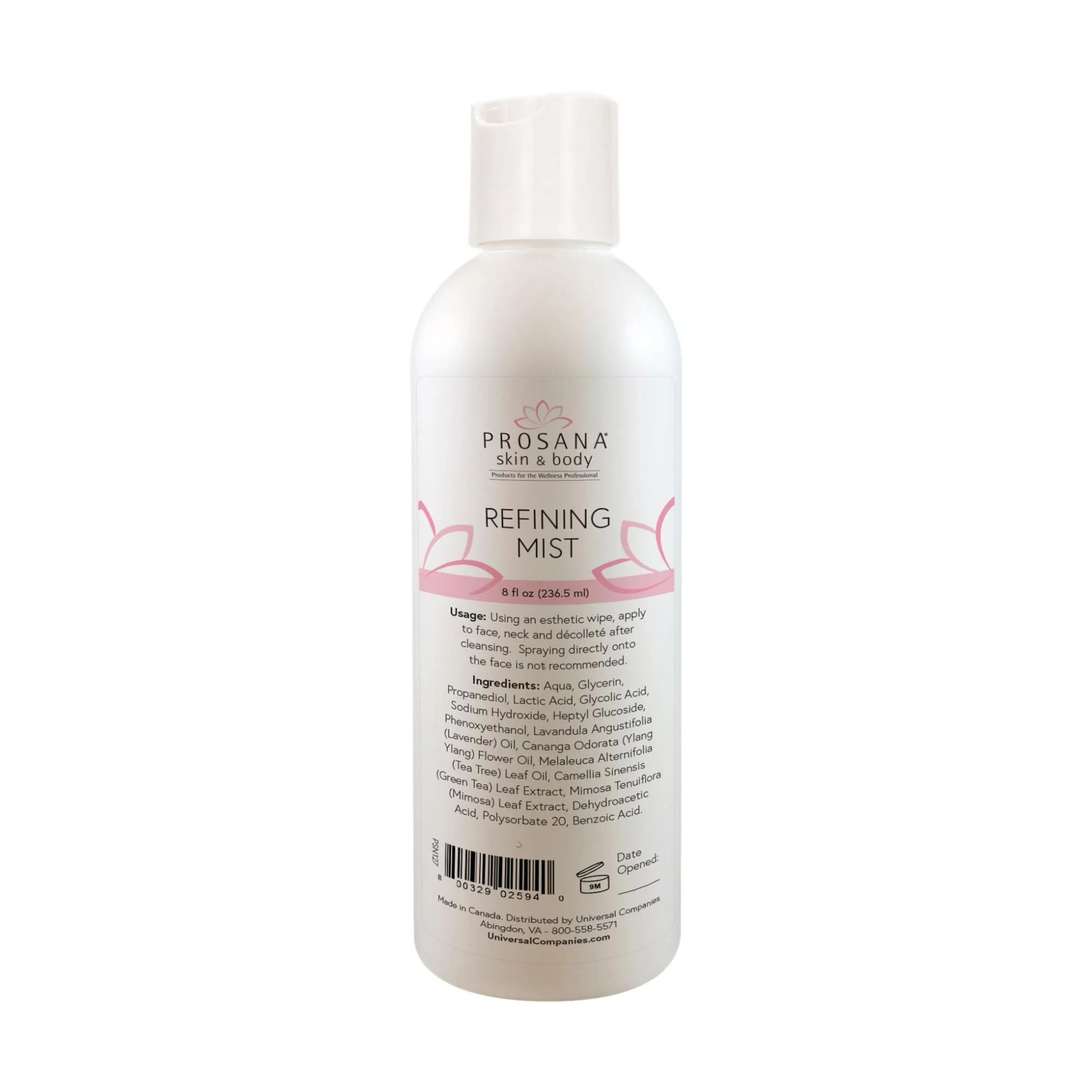 Prosana Refining Mist, 8 fl oz