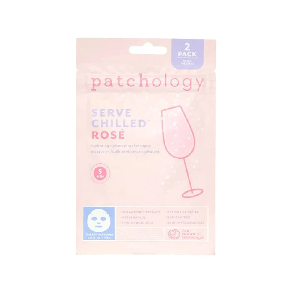 Patchology Serve Chilled Rose Mask 2 Pack