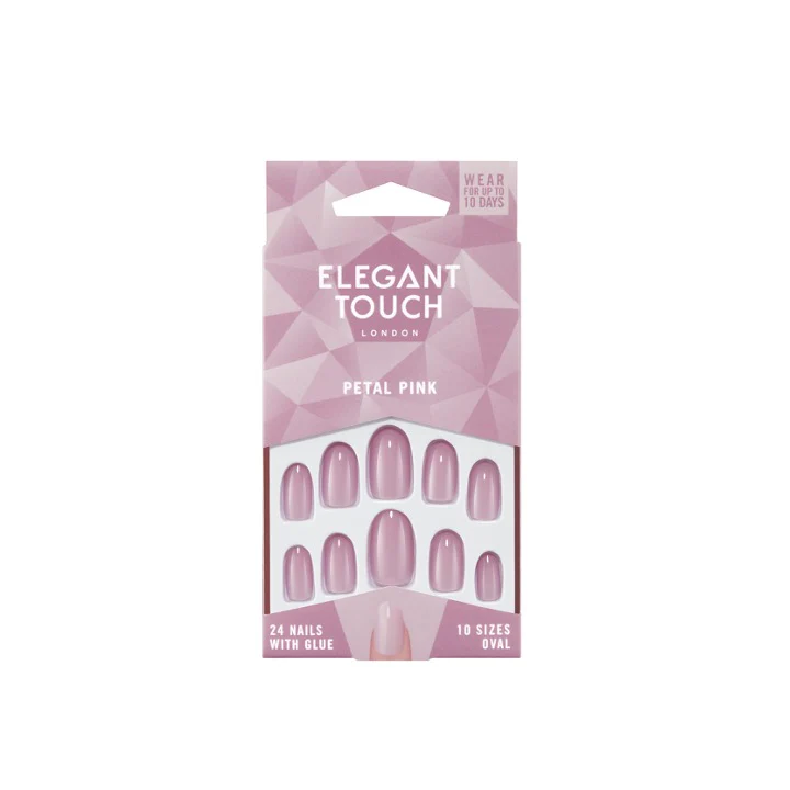 Elegant Touch False Nails Petal Pink – Beauty Outlet