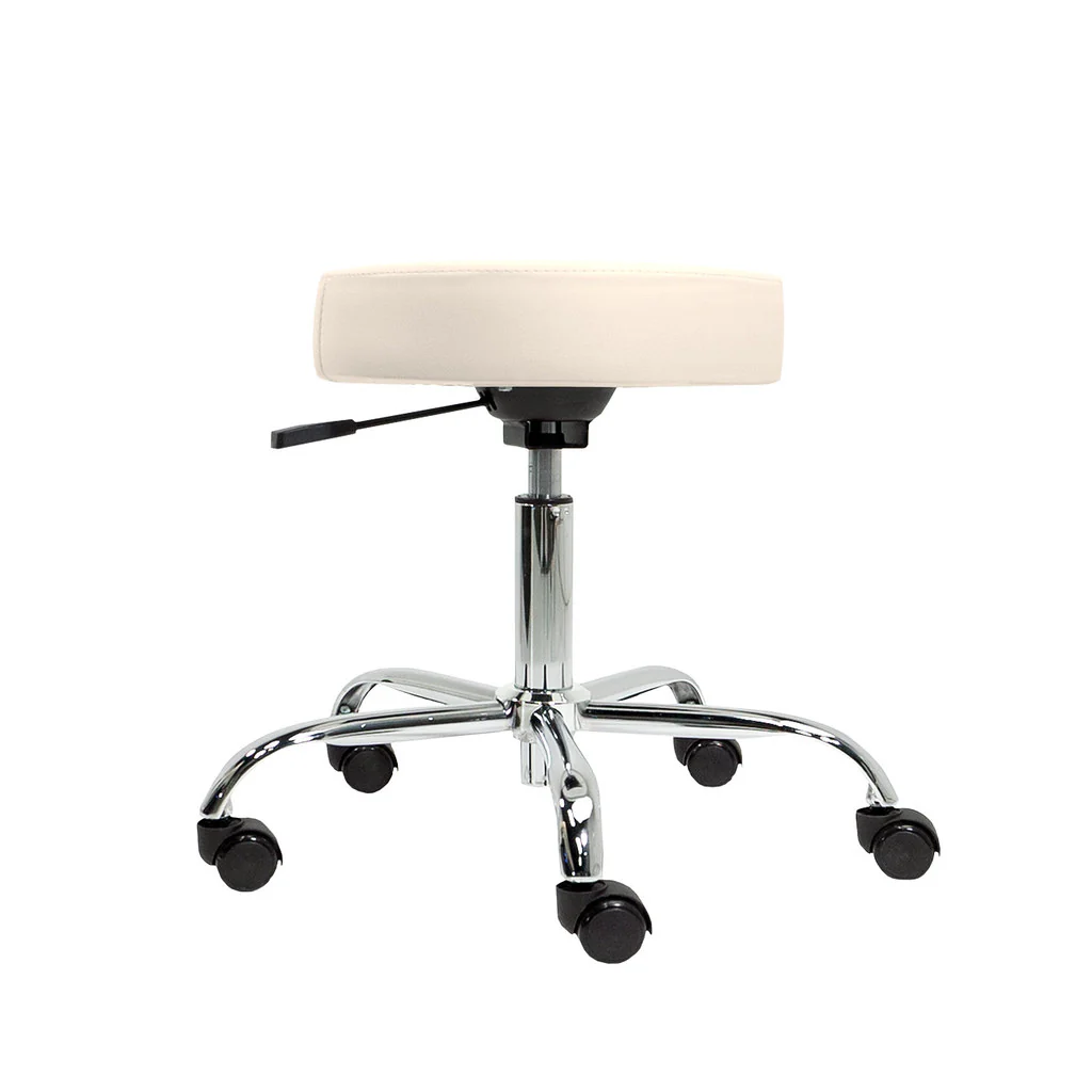 Living Earth Crafts Pneumatic Rolling Stool (Optional Backrest)