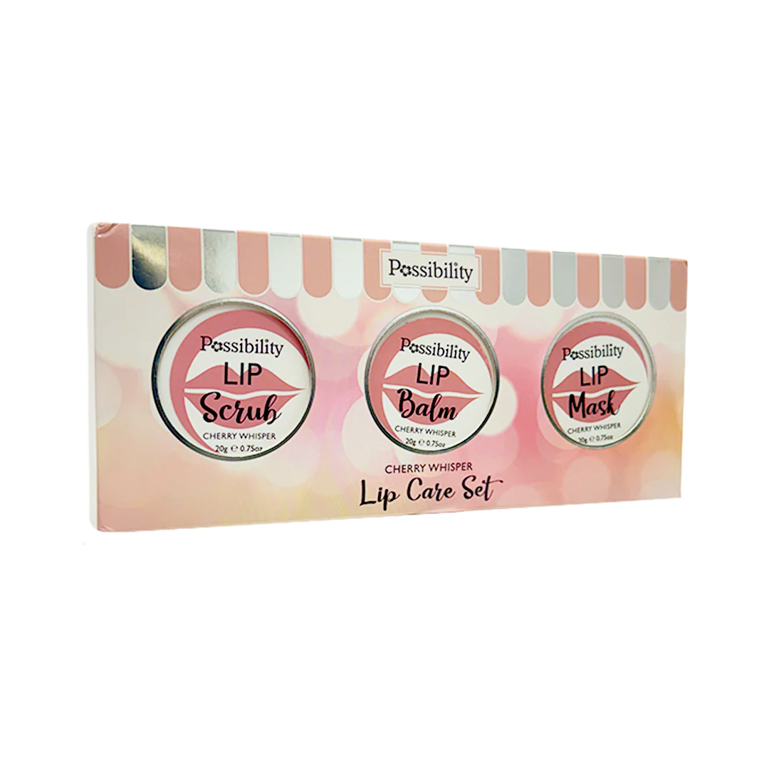 Possibility Cherry Whisper Lip Care Set – Beauty Outlet