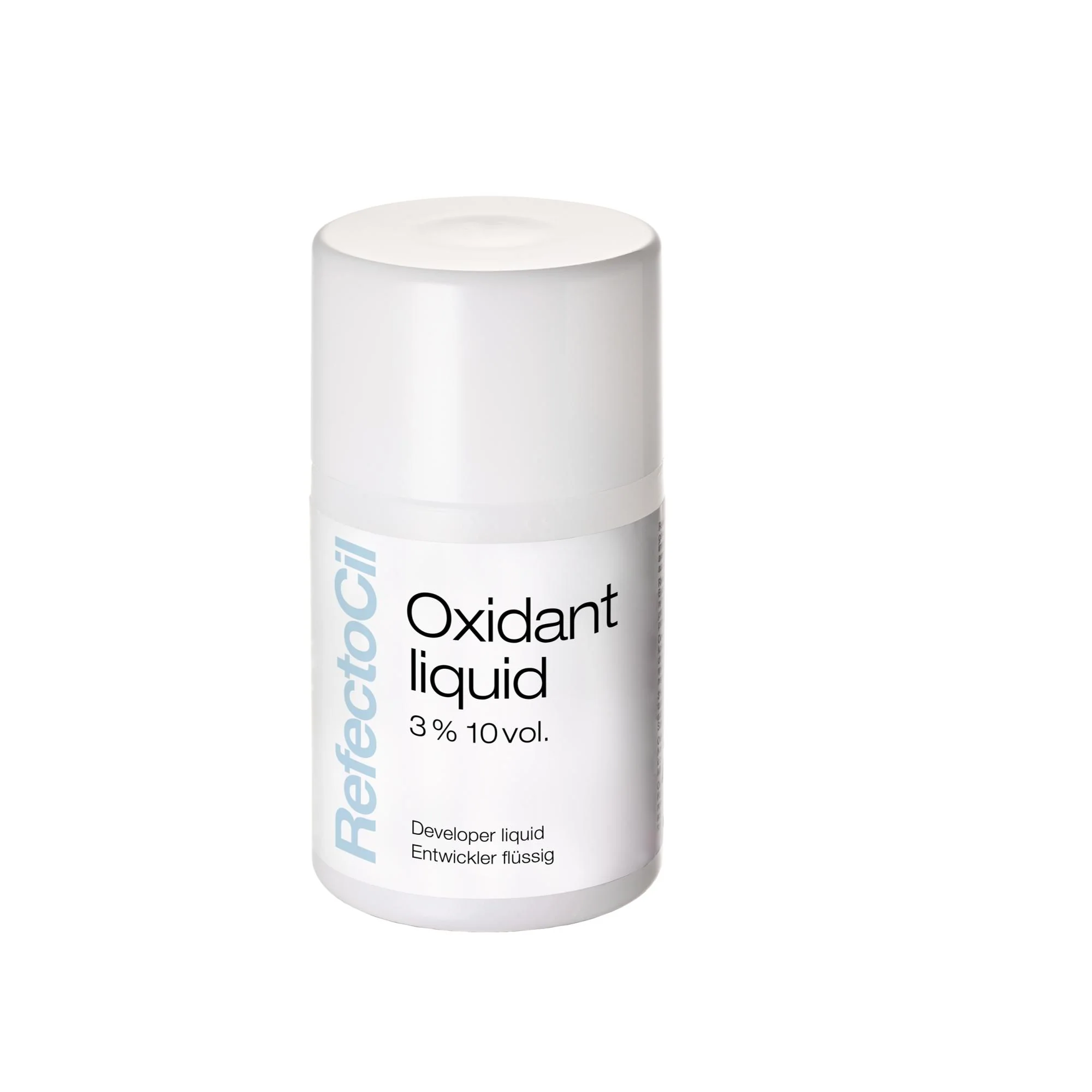 RefectoCil Oxidant 3% (10 Vol) Developer Liquid, 3.38 oz
