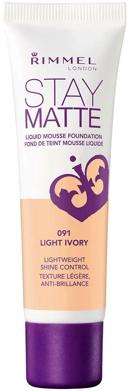 RIMMEL STAY MATTE 091 Light Ivory – Beauty Outlet