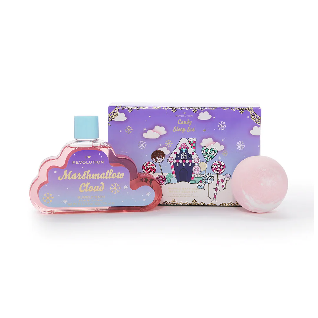 Revolution Candy Sleep Bubble Bath & Bath Fizzer Set – Beauty Outlet
