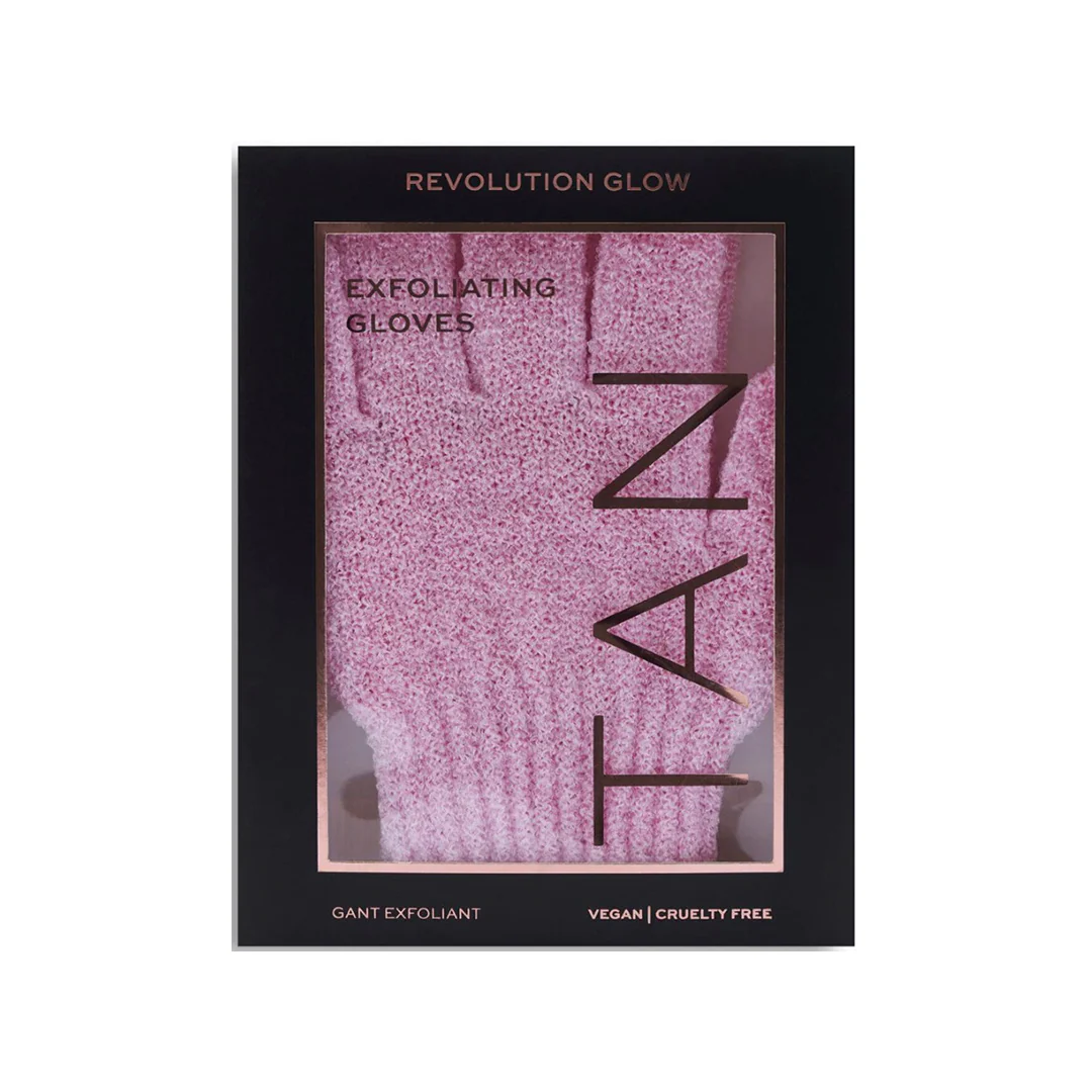 Revolution Tan Glow Exfoliating Gloves – Beauty Outlet