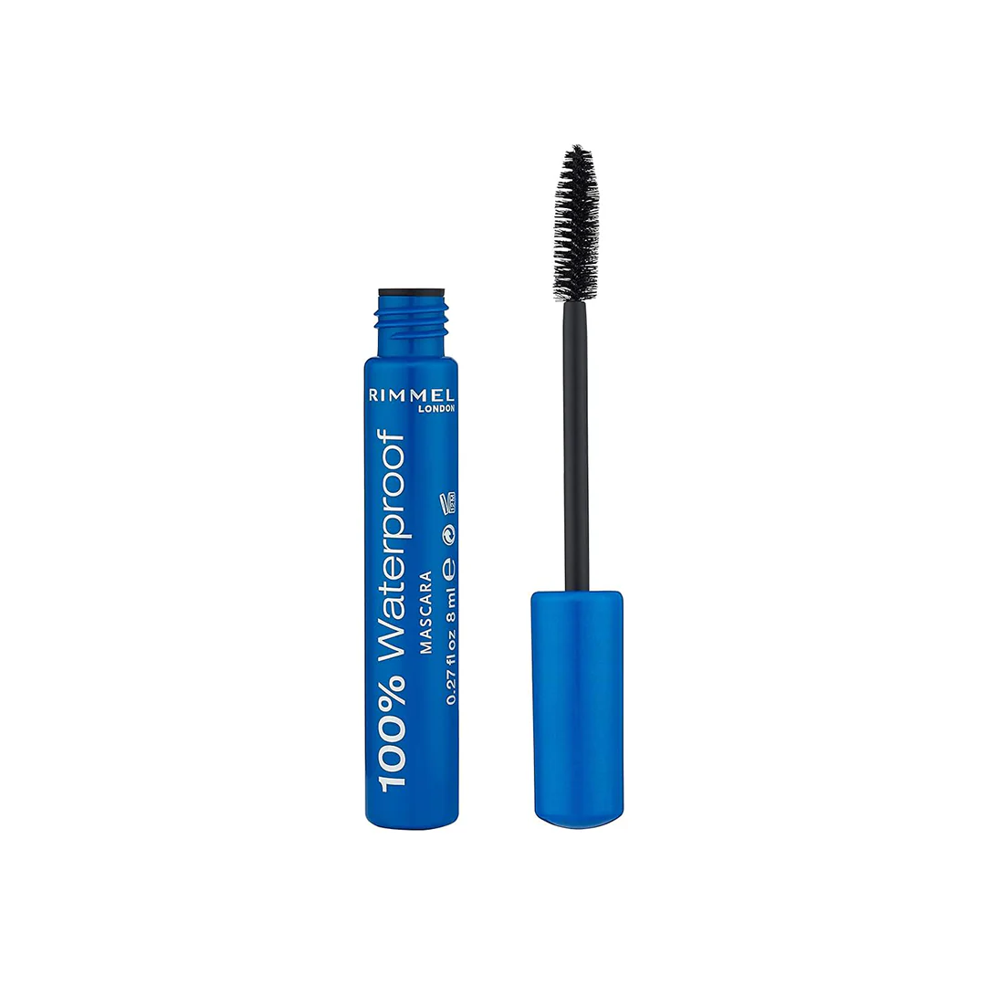 Rimmel 100% Waterproof Mascara Brown Black 002 – Beauty Outlet