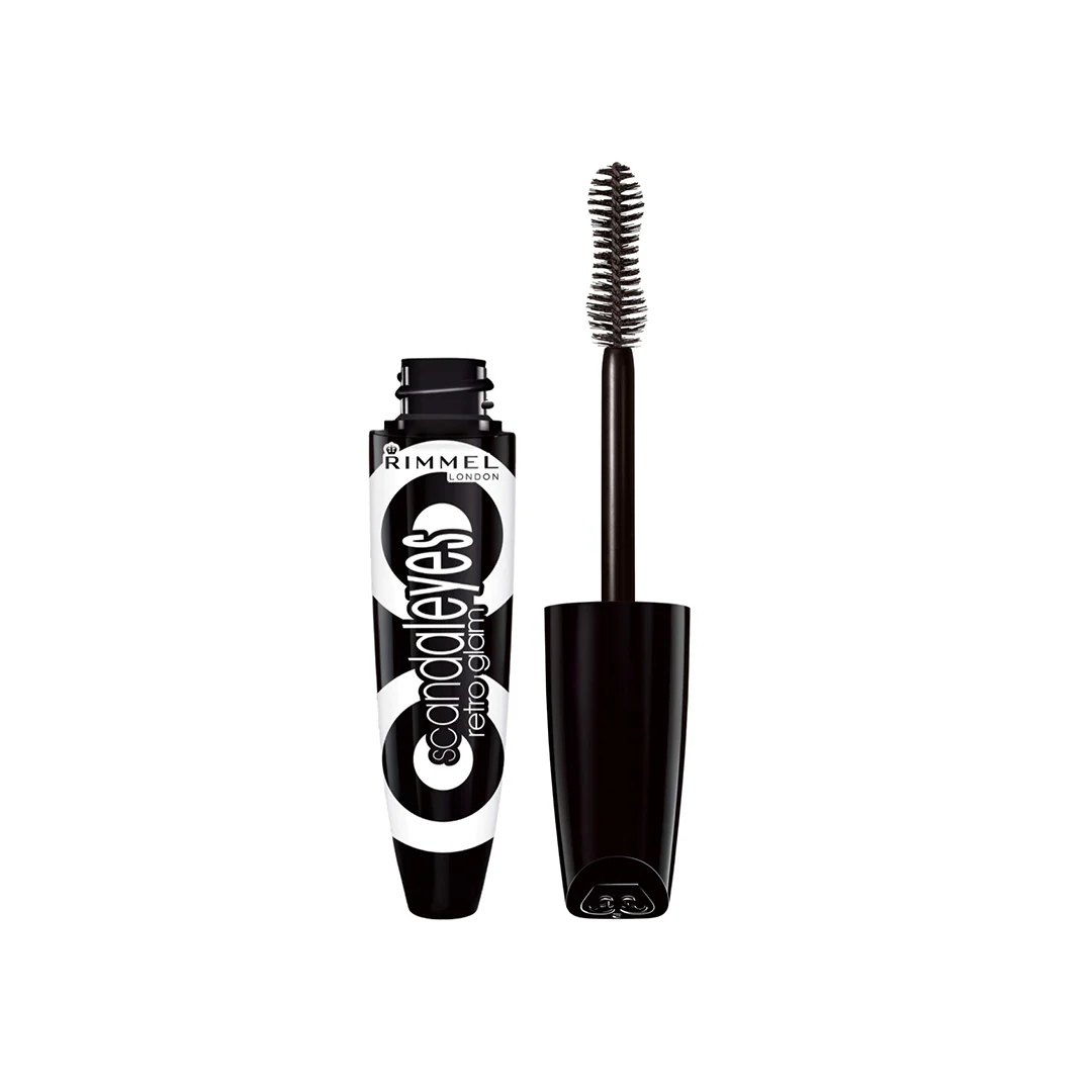 Rimmel Scandaleyes Retro Glam Mascara Black 001 Waterproof – Beauty Outlet