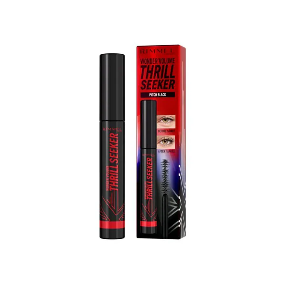 Rimmel Thrill Seeker Mascara Pitch Black – Beauty Outlet