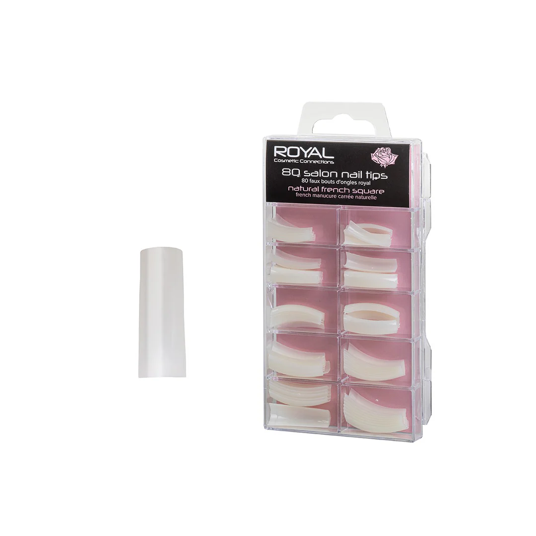 Royal Cosmetics 80 Salon Tips French Natural NNAI357 – Beauty Outlet